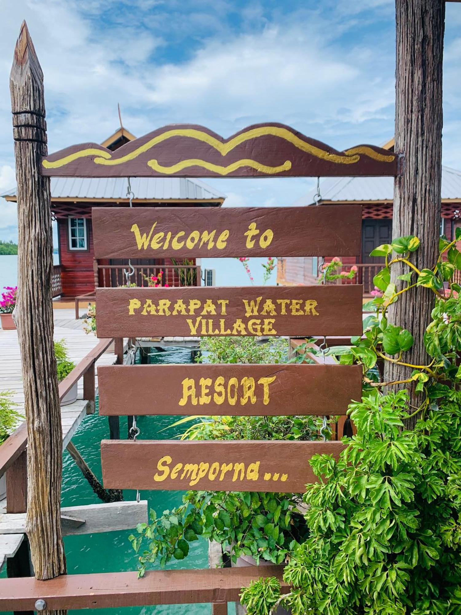 Parapat Water Village Resort Semporna Luaran gambar